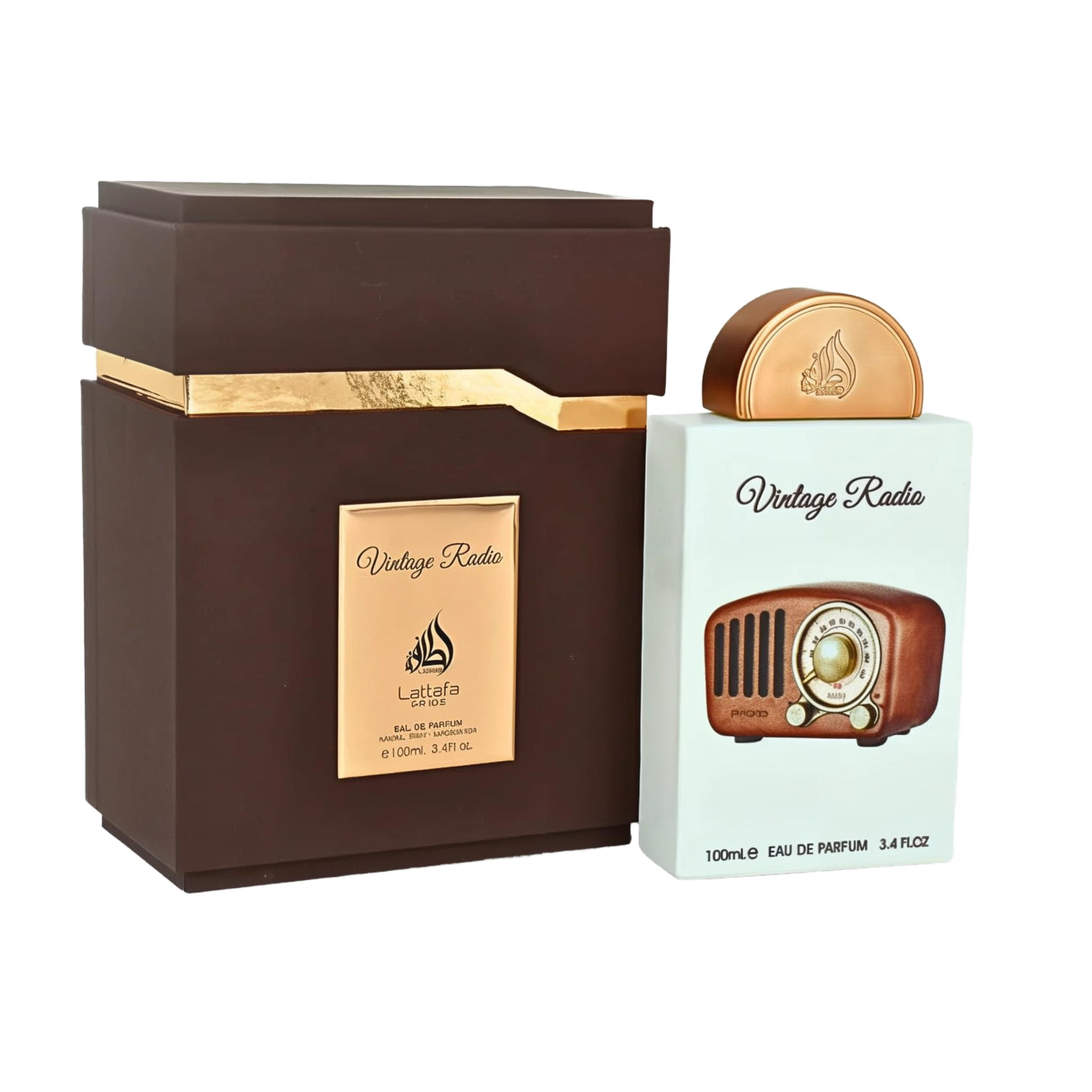 香水(男性用) Lattafa Vintage Radio Vintage Radio by Lattafa - Unisex - Eau De Parfum - 100ml