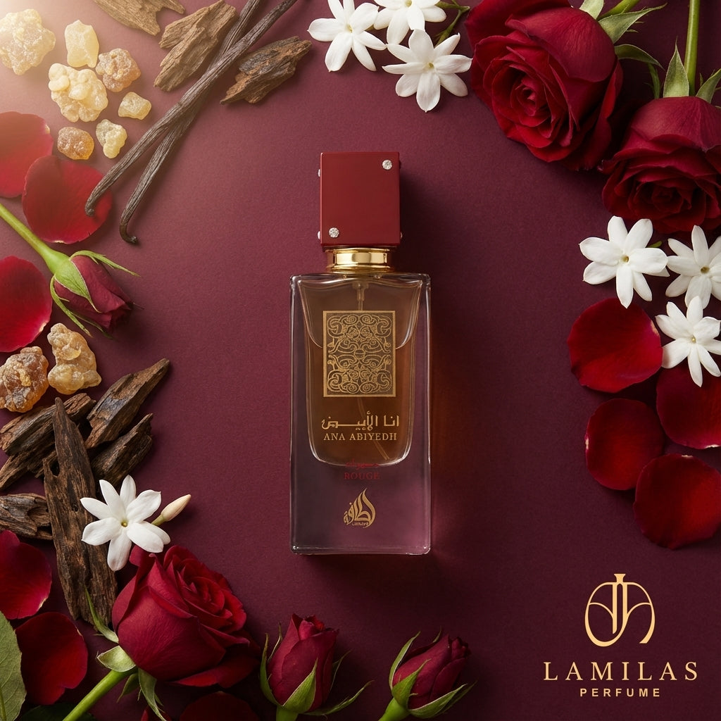 Ana Abiyedh Rouge by Lattafa - Unisex - Eau De Parfum - 60ml