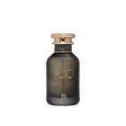 Endless by Ahmed perfume bottle featuring a matte black rounded glass design with gold script, a textured black band, and a gold cap.