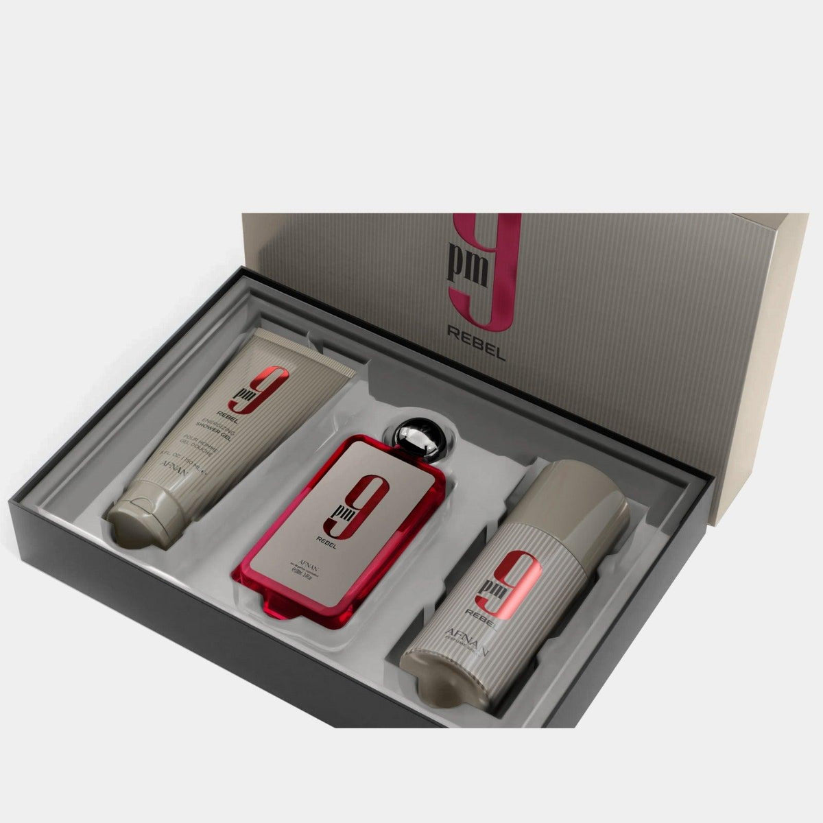 Afnan 9 PM Rebel Gift Set