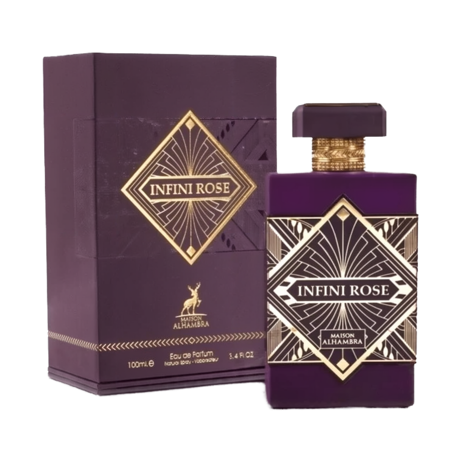 Infini Rose by Maison Alhambra - Pour Femme - Eau De Parfum