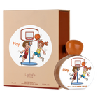 Lattafa Pride 'Play' perfume bottle and packaging with basketball design.