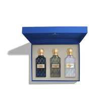 IBRAQ Diamond Blue Box 2 perfume gift set with three 75ml fragrances