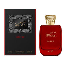 Rasasi Hawas Majestic Eau de Parfum 100ml bottle and box